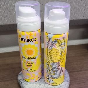 Set Of 2: Amika The Shield Anti-Humidity Spray - Vibrant Yellow